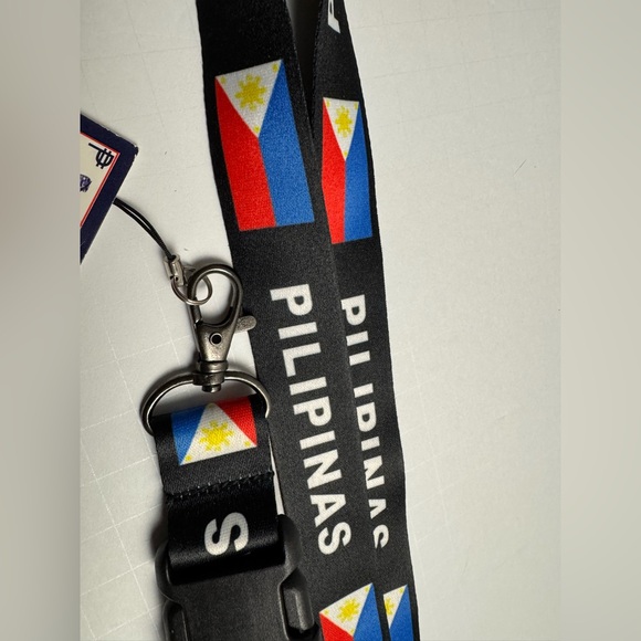 Pilipinas Black Lanyard keychain. - Picture 2 of 4